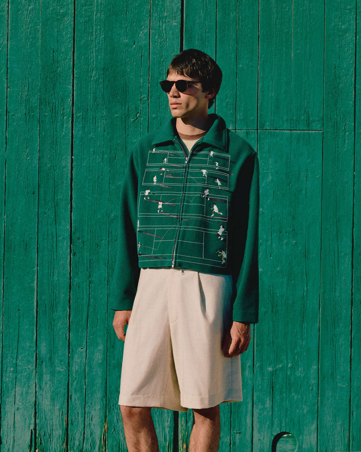 WOOL TENNIS JACKET
