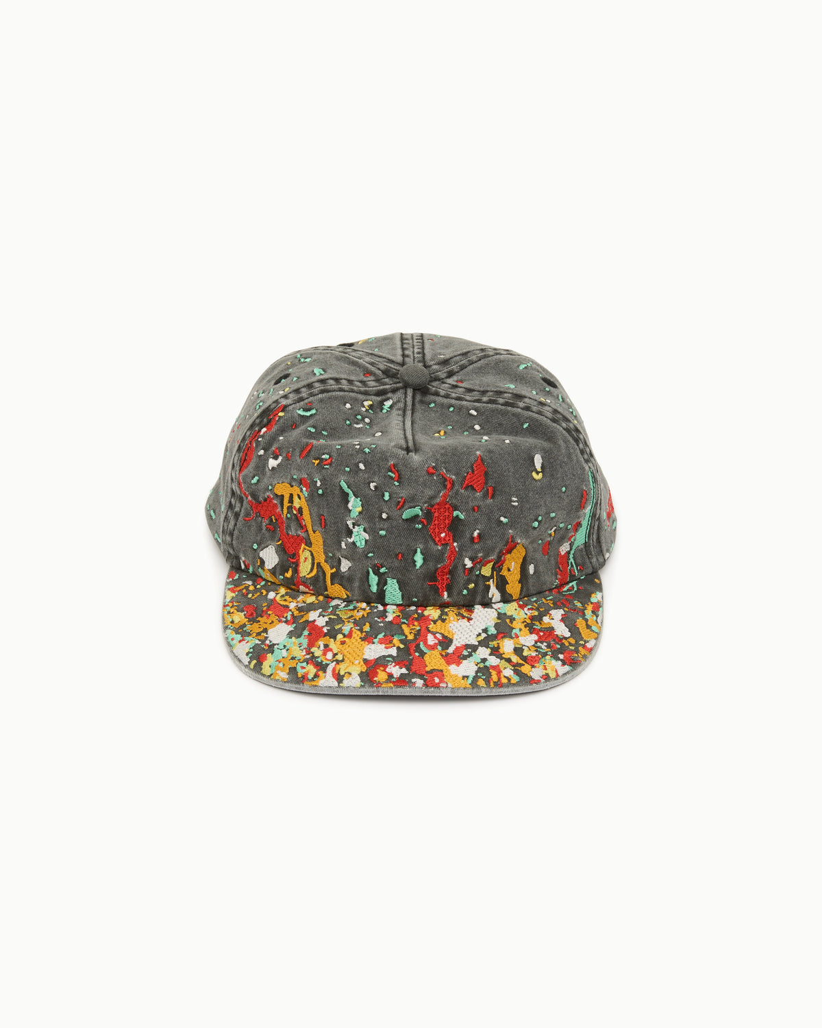 VINTAGE PAINT CAP IN FADED BLACK