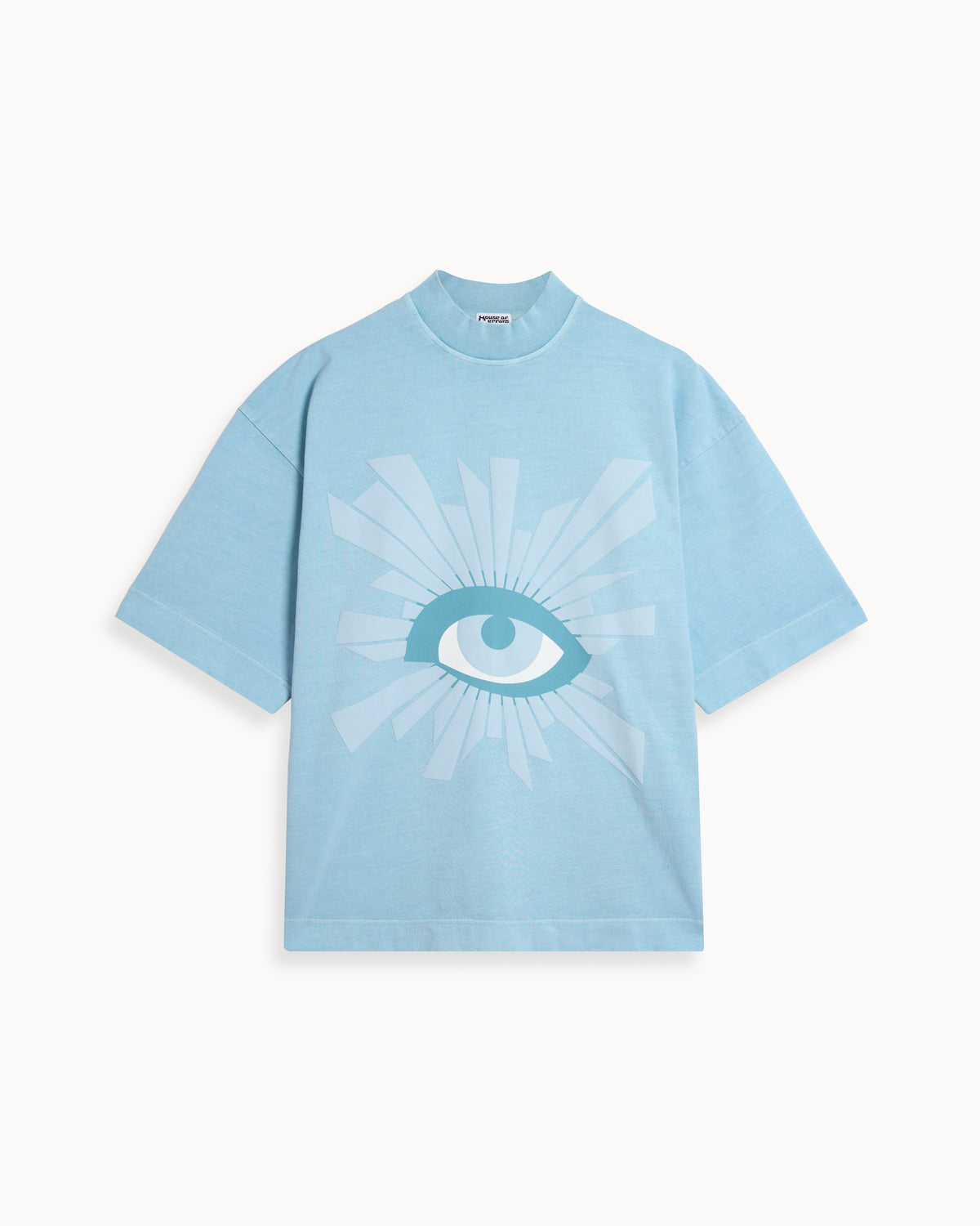 ALL-SEEING HEAVYWEIGHT TEE IN NEPTUNE