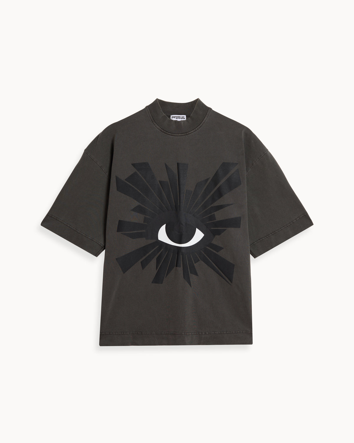 ALL-SEEING HEAVYWEIGHT TEE IN SABLE