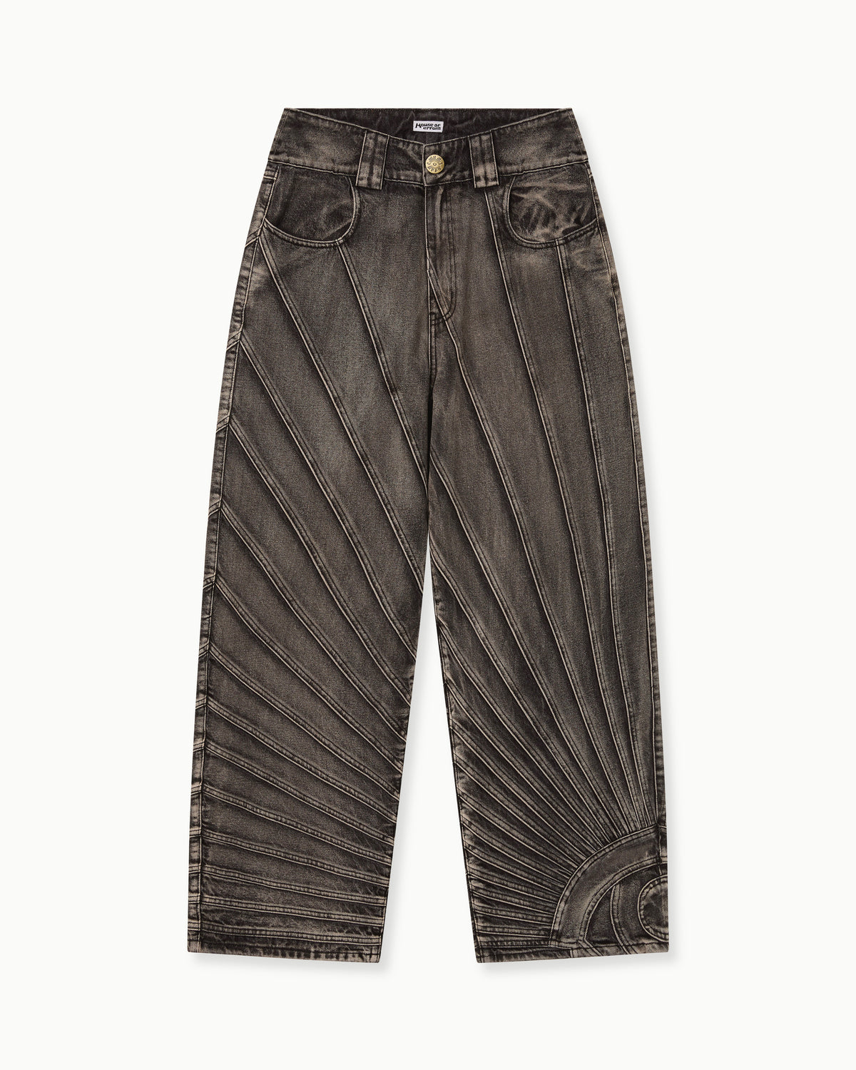 ALL-SEEING JEANS IN WASHED BLACK