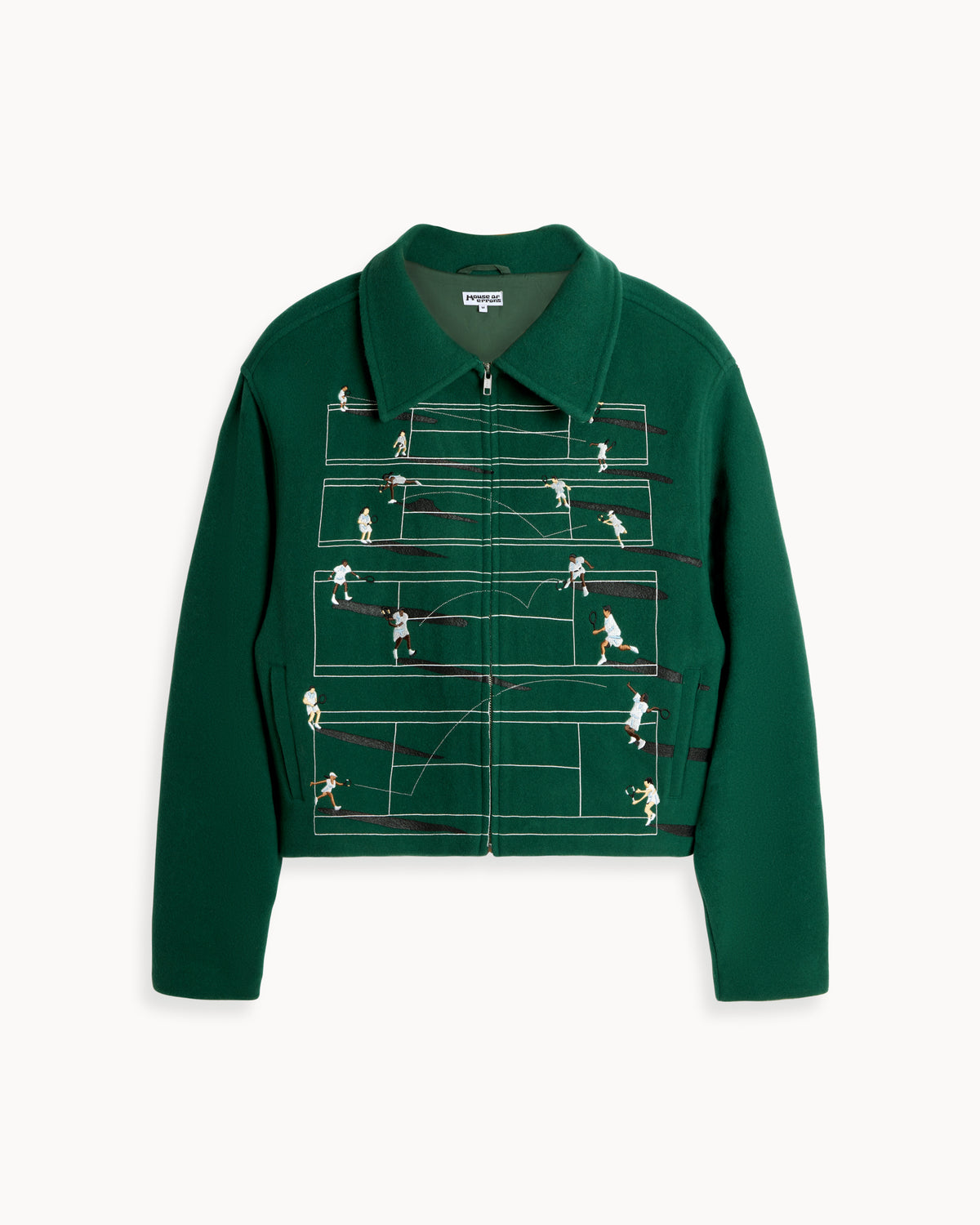 WOOL TENNIS JACKET